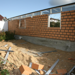 Agrandissement terrasse pour espace de jeu pour enfants Maizières-lès-Metz